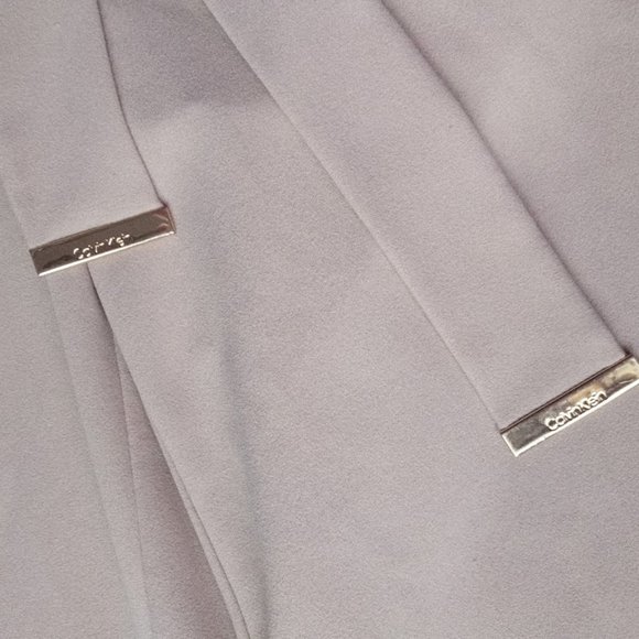 CALVIN KLEIN Capris Culottes Cropped Wide Leg Pants Medium (Fit Large) - Picture 5 of 5